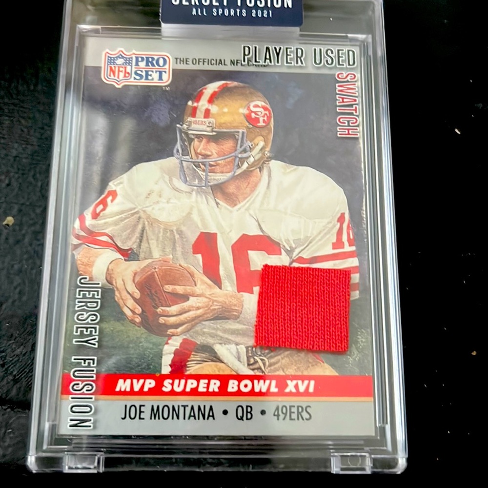 Sealed mvp joe Montana